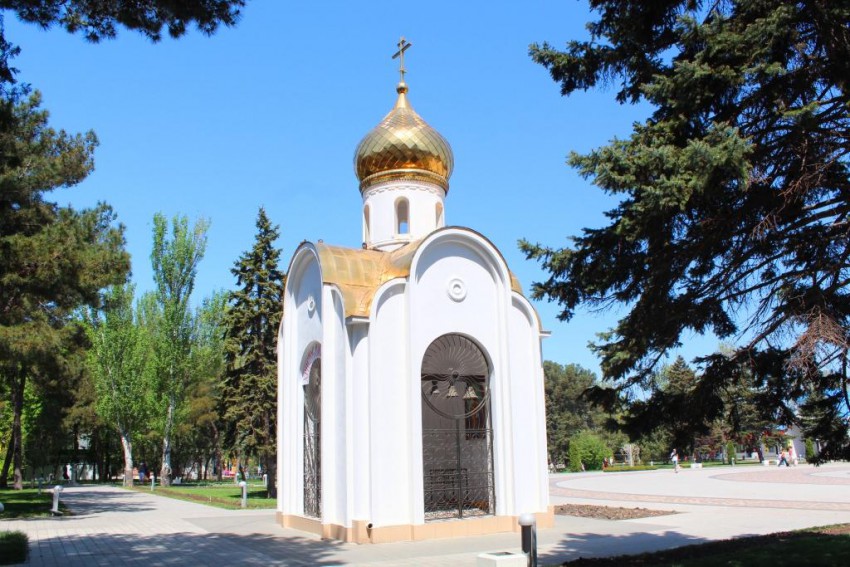 Часовня Осии Пророка, Анапа (Анапа, город, Краснодарский край). общий вид в ландшафте, Вид с юга