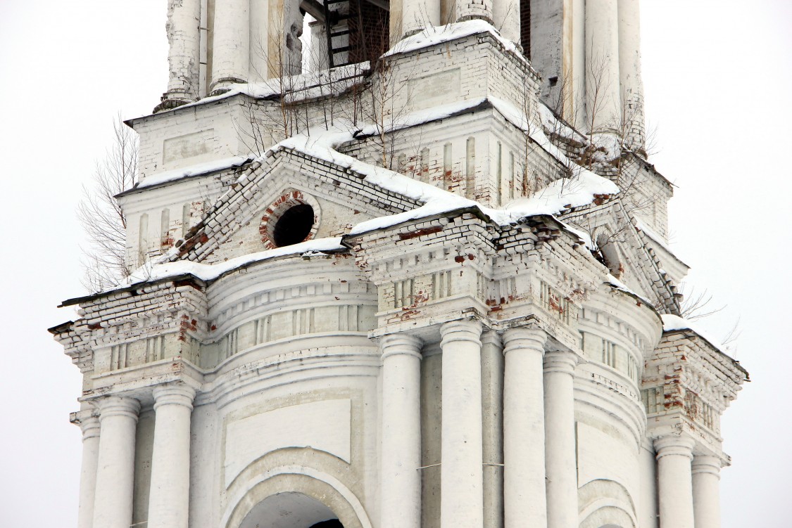 Сорвижи. Церковь Троицы Живоначальной. архитектурные детали