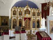 Церковь Вознесения Господня, Правый придельный иконостас в трапезной<br>, Сметанино, Санчурский район, Кировская область