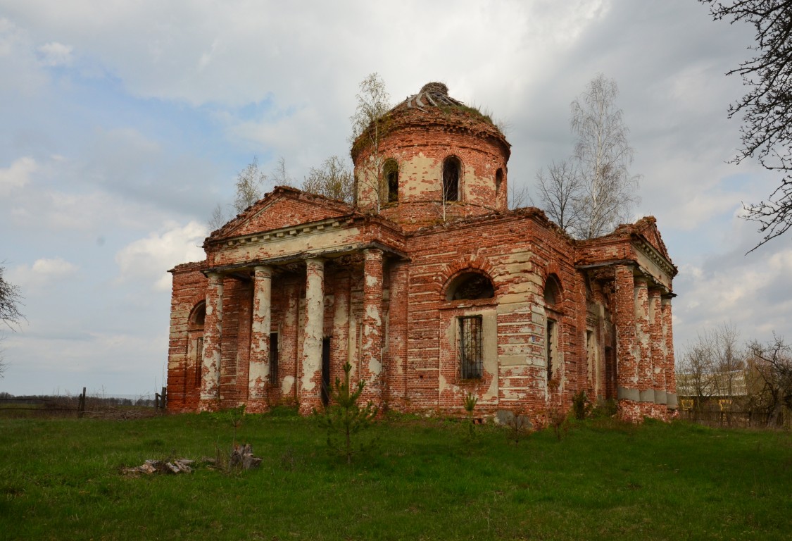 Церковь Троицы Живоначальной, Разрытое (Мглинский район, Брянская область). фасады