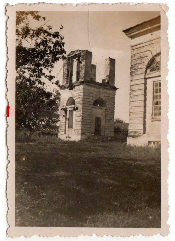 Разрытое. Церковь Троицы Живоначальной. архивная фотография, Фото 1941 г. с аукциона e-bay.de