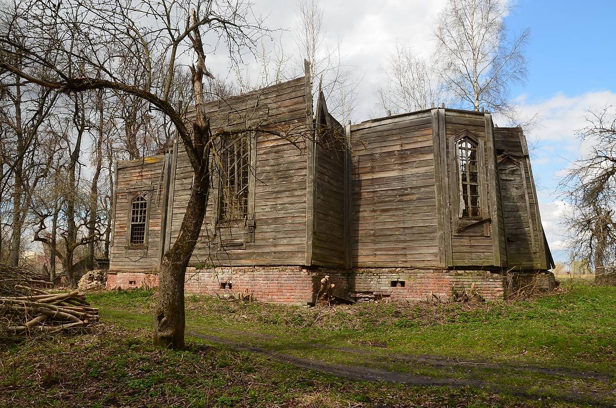 фасады. Церковь Троицы Живоначальной, Селище (Почепский район, Брянская область)