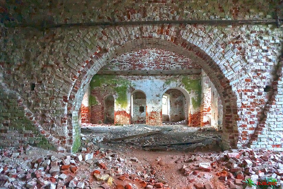 Церковь Троицы Живоначальной, Ободово (Старое Ободово) (Спировский район, Тверская область). интерьер и убранство