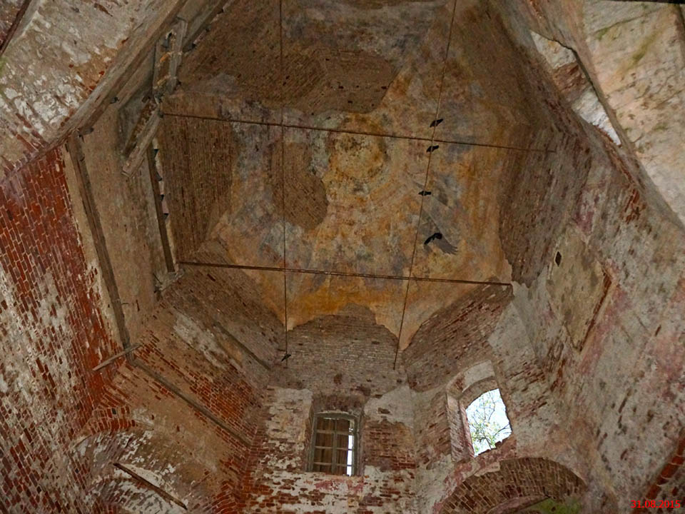 Церковь Троицы Живоначальной, Ободово (Старое Ободово) (Спировский район, Тверская область). интерьер и убранство