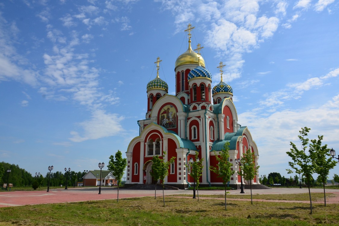 Романово. Церковь Георгия Победоносца. фасады