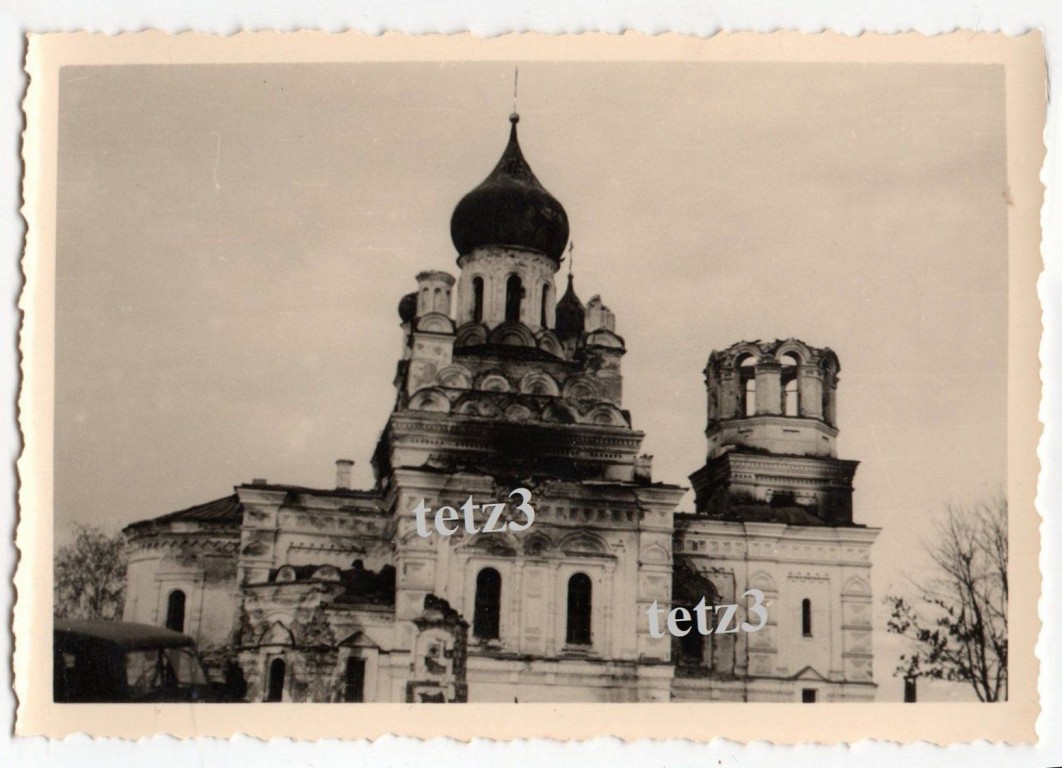 Улла. Церковь Троицы Живоначальной. архивная фотография, Фото 1941 г. с аукциона e-bay.de