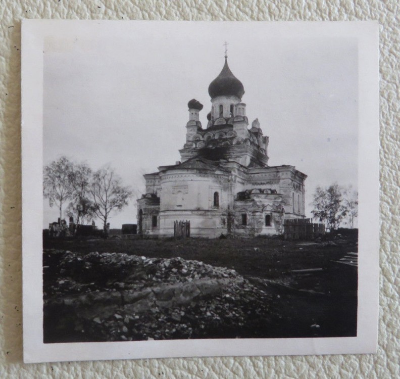 Улла. Церковь Троицы Живоначальной. архивная фотография, Фото 1941 г. с аукциона e-bay.de