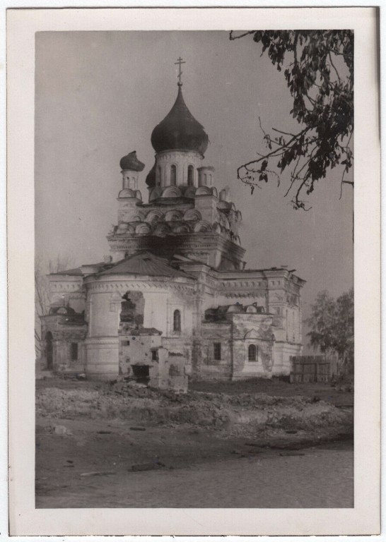 Церковь Троицы Живоначальной, Улла (Бешенковичский район, Беларусь, Витебская область). архивная фотография, Вид на абсиду храма. Фото 1941 г. с аукциона e-bay.de