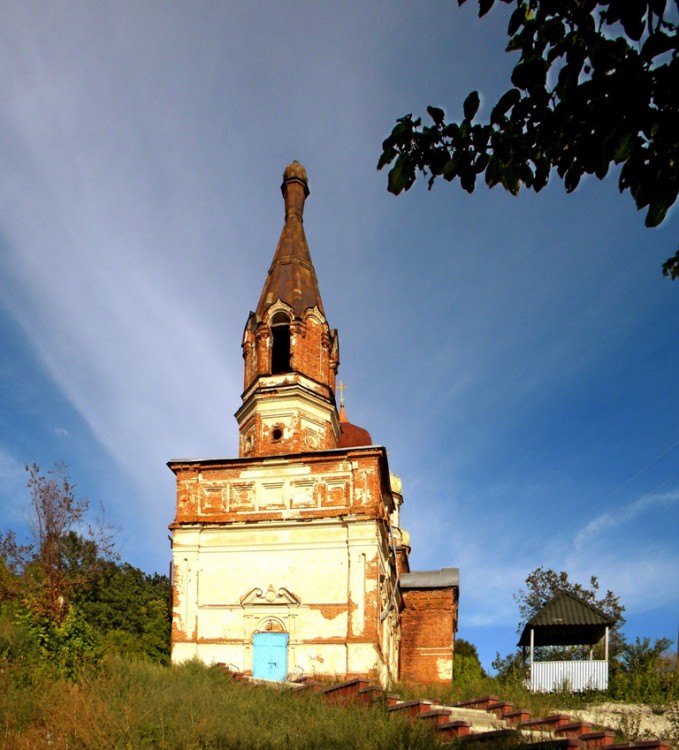 Белый Колодезь. Церковь Николая Чудотворца. фасады