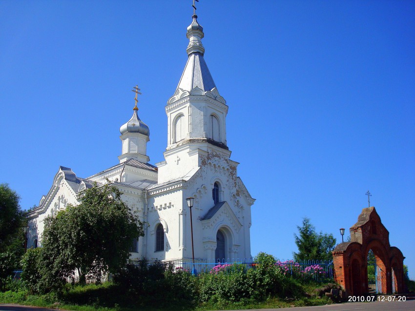 Церковь Николая Чудотворца, Иказнь (Браславский район, Беларусь, Витебская область). фасады