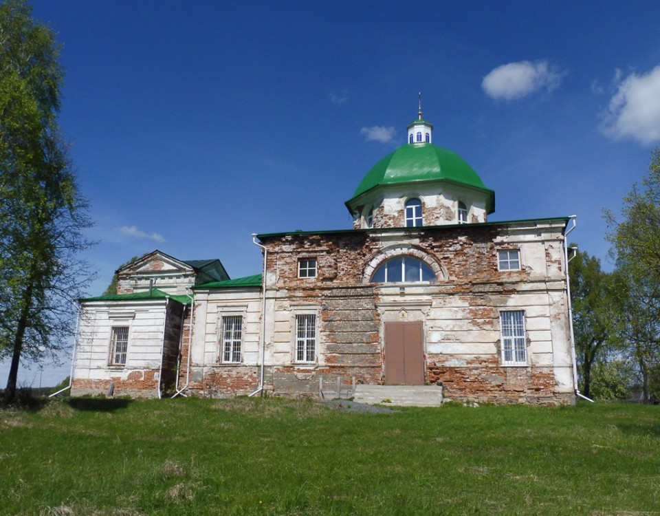 Церковь Иакинфа Римского, Висимо-Уткинск (Нижний Тагил (ГО город Нижний Тагил), Свердловская область). фасады, Южный фасад