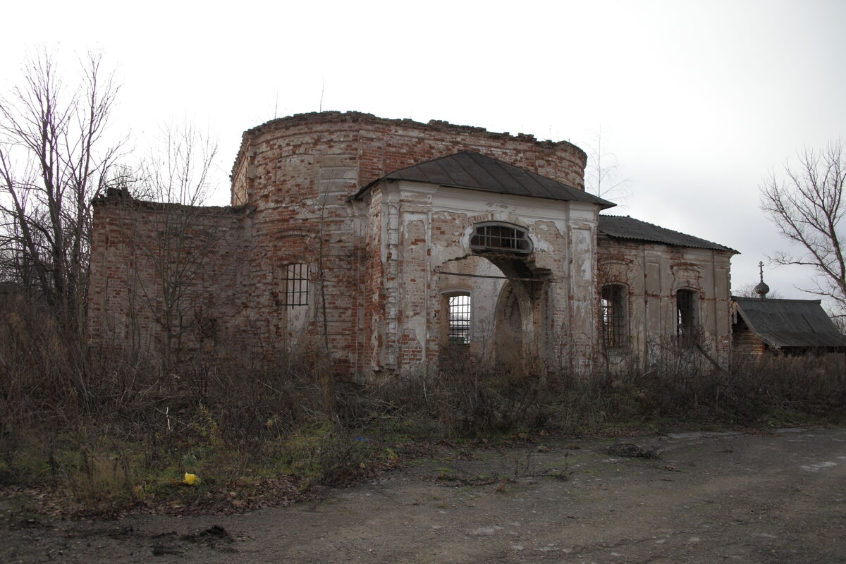 Церковь Николая Чудотворца, Пластово (Алексин, город, Тульская область). фасады