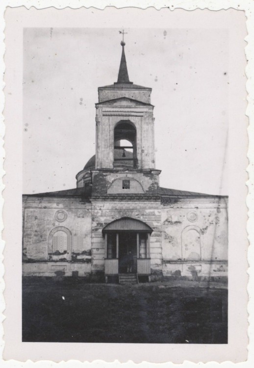 Кутафино. Церковь Тихвинской иконы Божией Матери. архивная фотография