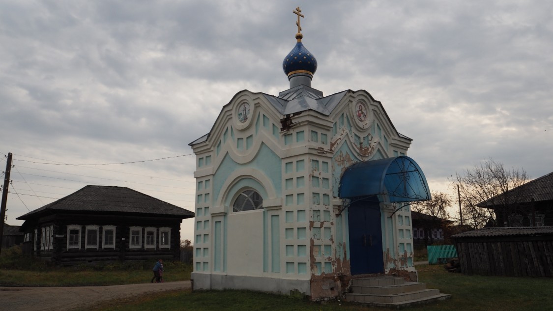 Часовня Преображения Господня, Соколова (Ирбитский район (Ирбитское МО), Свердловская область). фасады