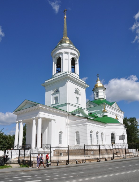 Церковь Казанской иконы Божией Матери, Екатеринбург (Екатеринбург (МО город Екатеринбург), Свердловская область). фасады