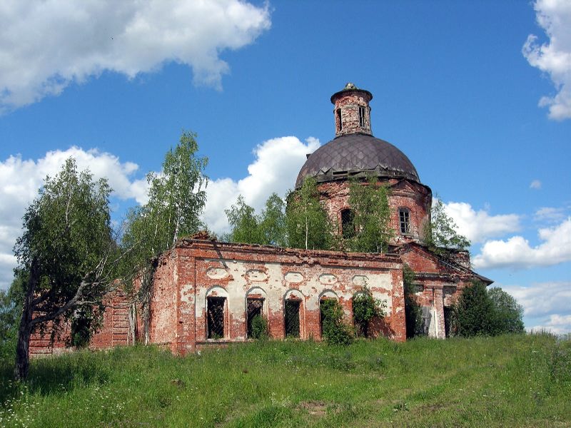 Янгосарь. Церковь Николая Чудотворца. фасады