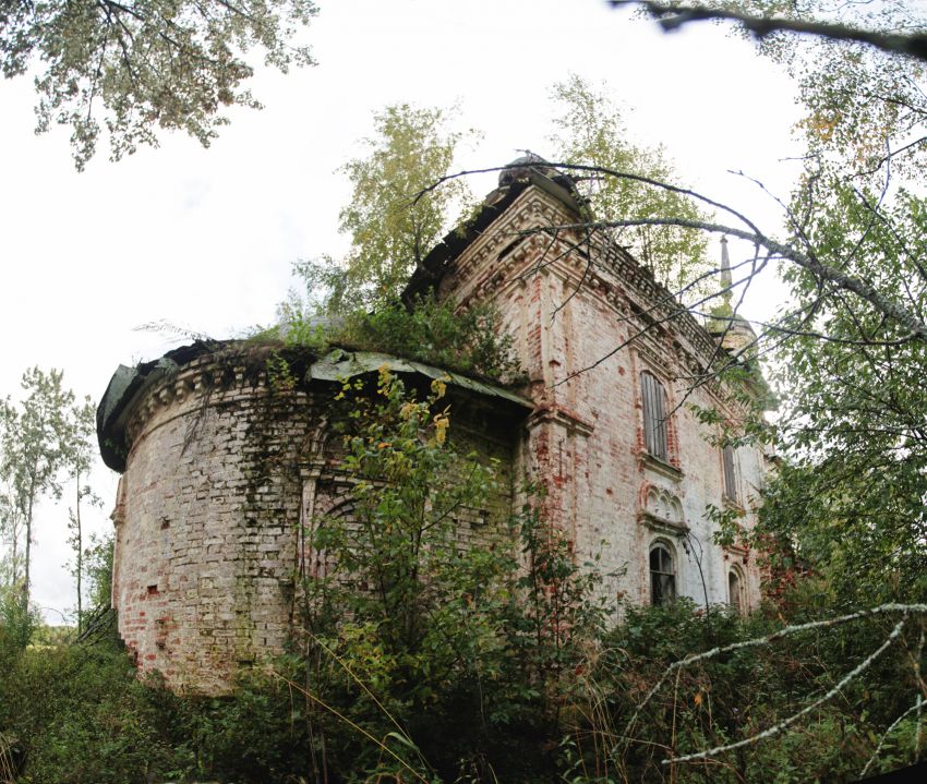 Воскресенское (Сосновское с/п). Церковь Воскресения Христова. фасады