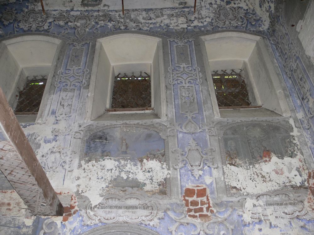 Церковь Воскресения Христова, Воскресенское (Сосновское с/п) (Вологодский район, Вологодская область). интерьер и убранство