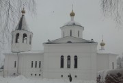 Церковь Спаса Преображения, вид со стороны школы<br>, Куркино, Вологодский район, Вологодская область
