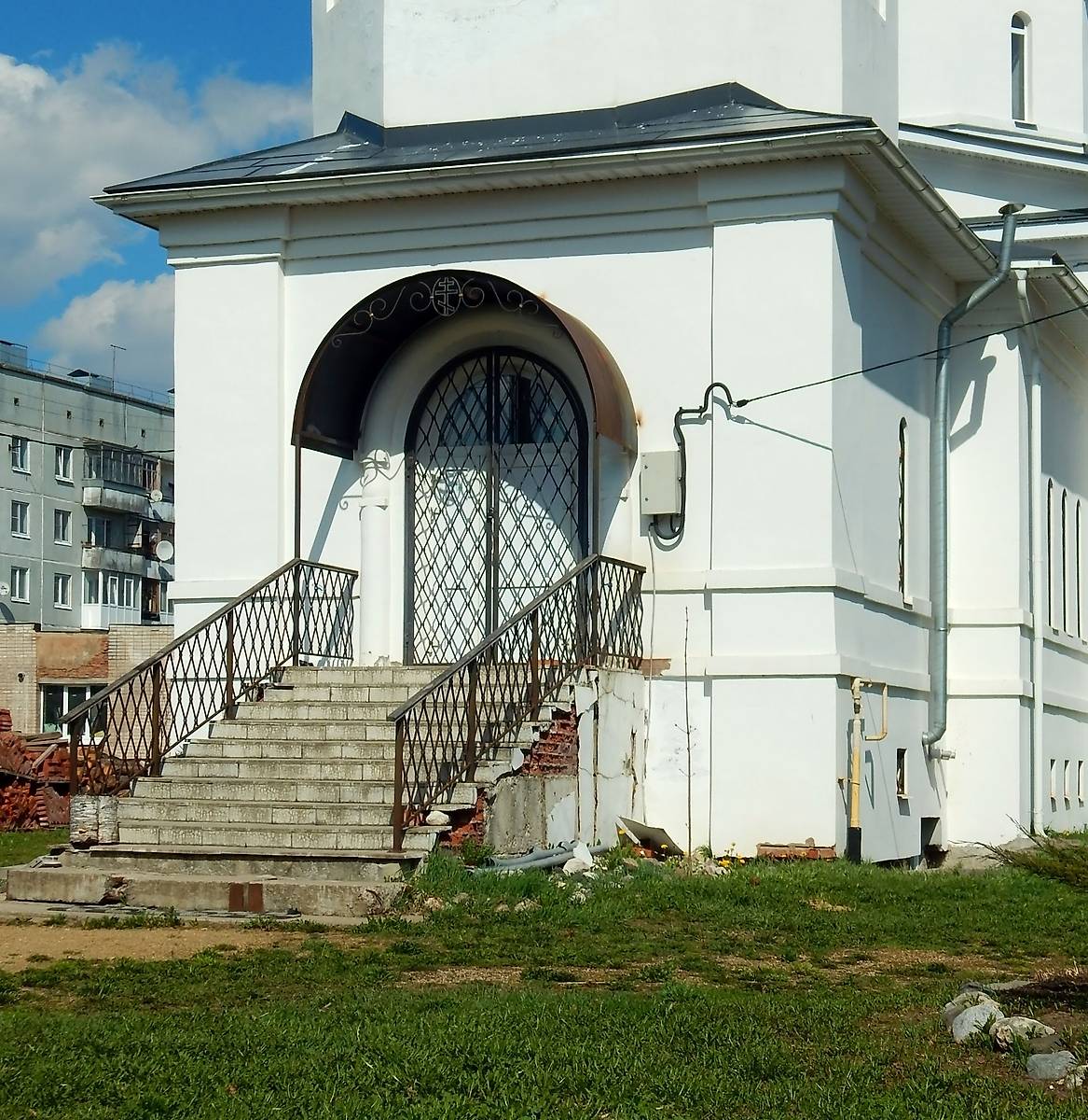 архитектурные детали. Церковь Преображения Господня (новая), Куркино (Вологодский район, Вологодская область)