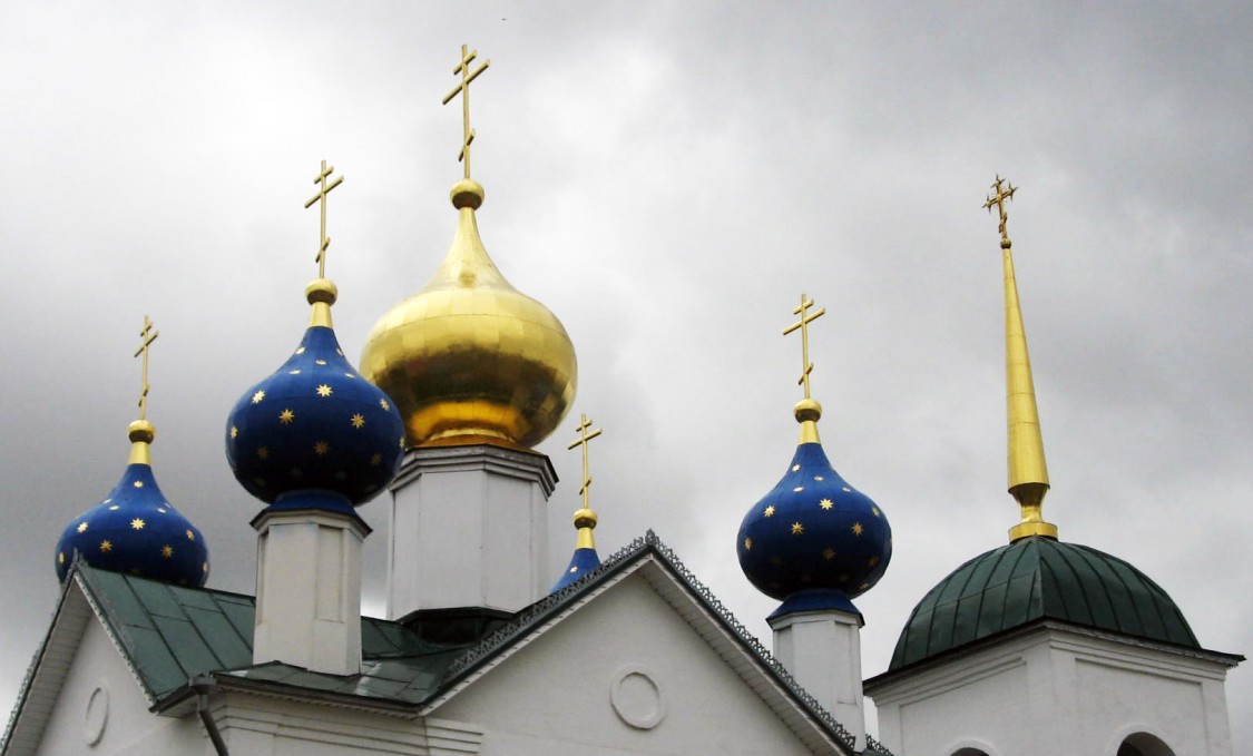 Кафедральный собор Покрова Пресвятой Богородицы, Лукоянов (Лукояновский район, Нижегородская область). архитектурные детали, Купола храма