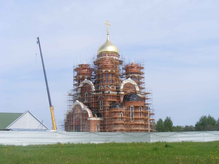 Церковь Георгия Победоносца, Романово (Медынский район, Калужская область). документальные фотографии