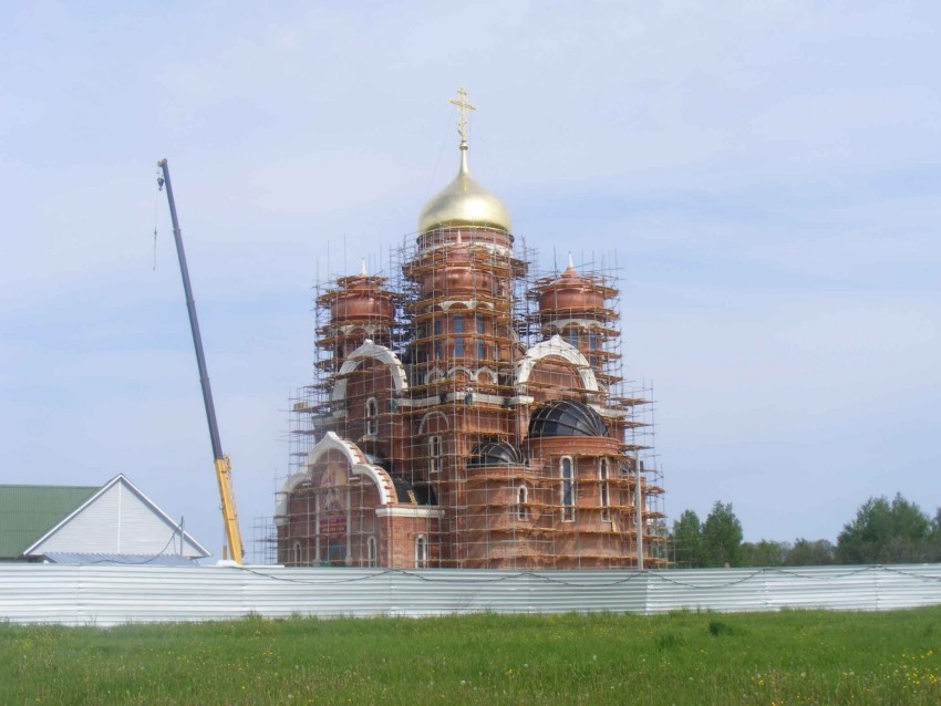 Романово. Церковь Георгия Победоносца. документальные фотографии