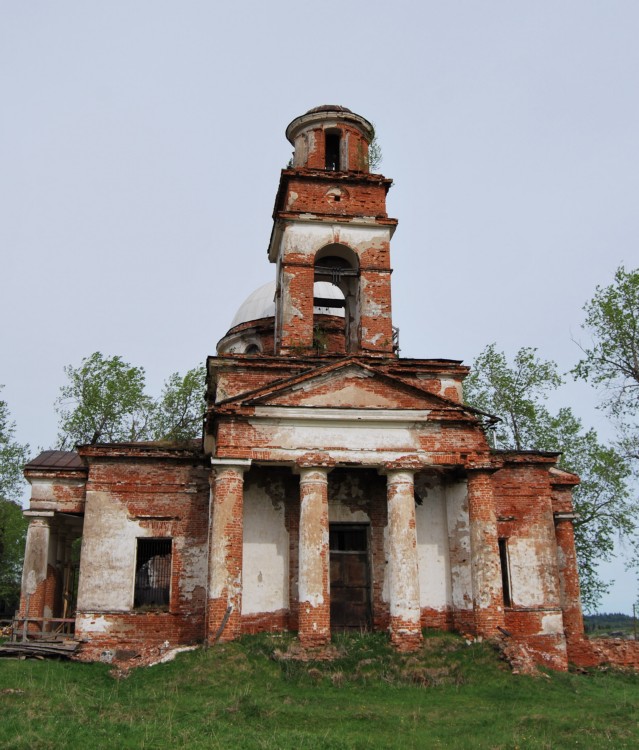 Серебрянка. Церковь Богоявления Господня. фасады