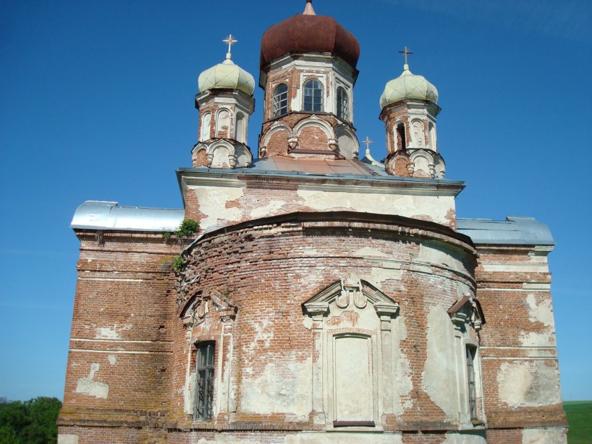 Церковь Николая Чудотворца, Белый Колодезь (Медвенский район, Курская область). фасады
