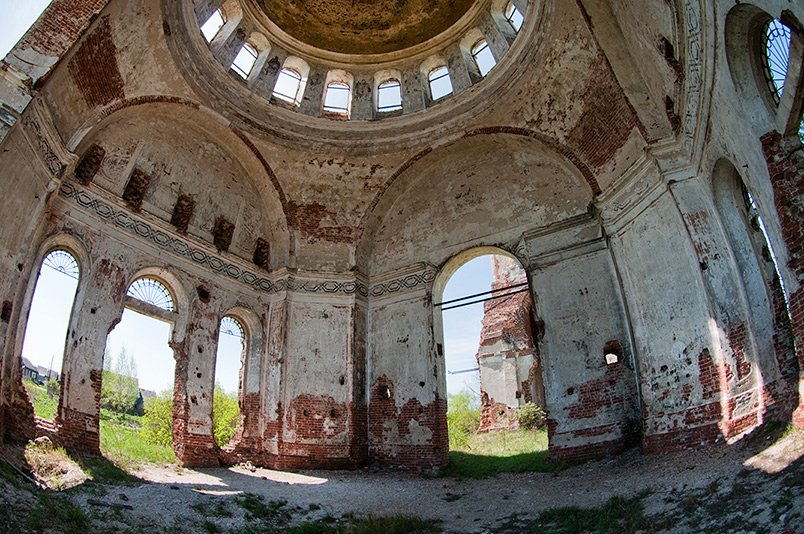 Церковь Спаса Преображения, Горицы (Кимрский район и г. Кимры, Тверская область). интерьер и убранство