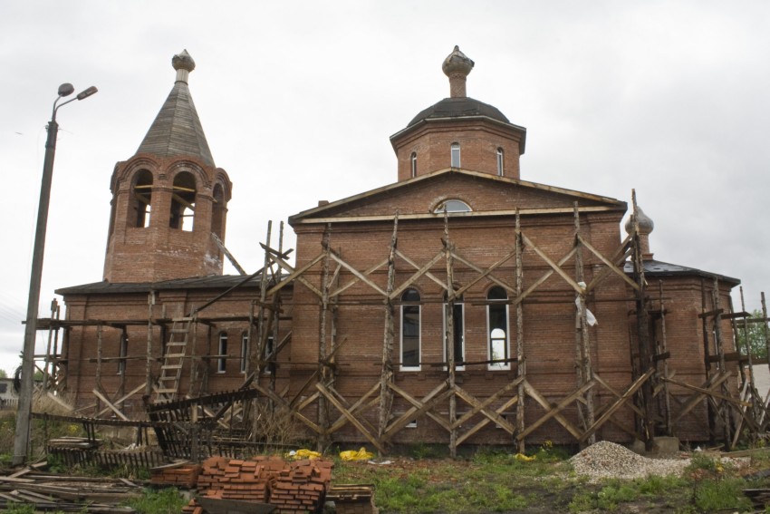 Церковь Преображения Господня (новая), Куркино (Вологодский район, Вологодская область). документальные фотографии