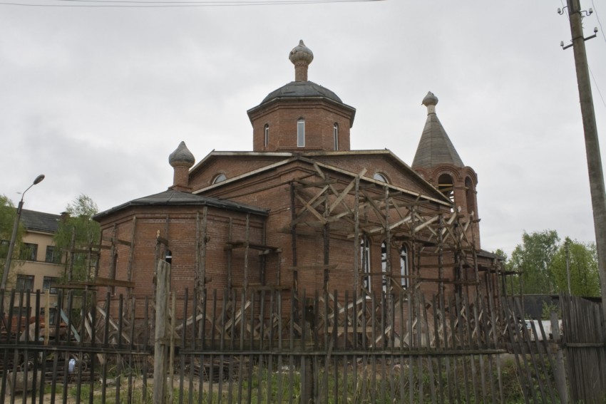 Церковь Преображения Господня (новая), Куркино (Вологодский район, Вологодская область). документальные фотографии