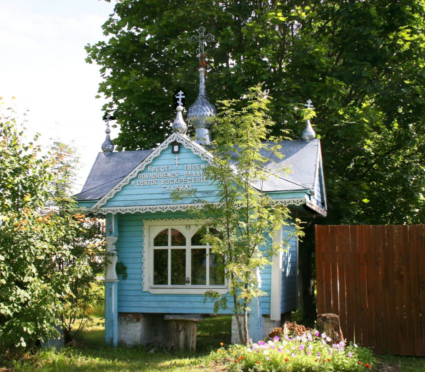 Часовня Казанской иконы Божией Матери, Саврасово (Калязинский район, Тверская область). фасады