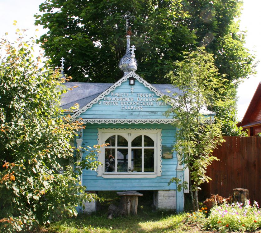 Часовня Казанской иконы Божией Матери, Саврасово (Калязинский район, Тверская область). фасады