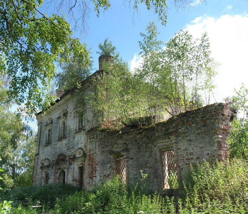 Широгорье. Церковь Димитрия Солунского. фасады