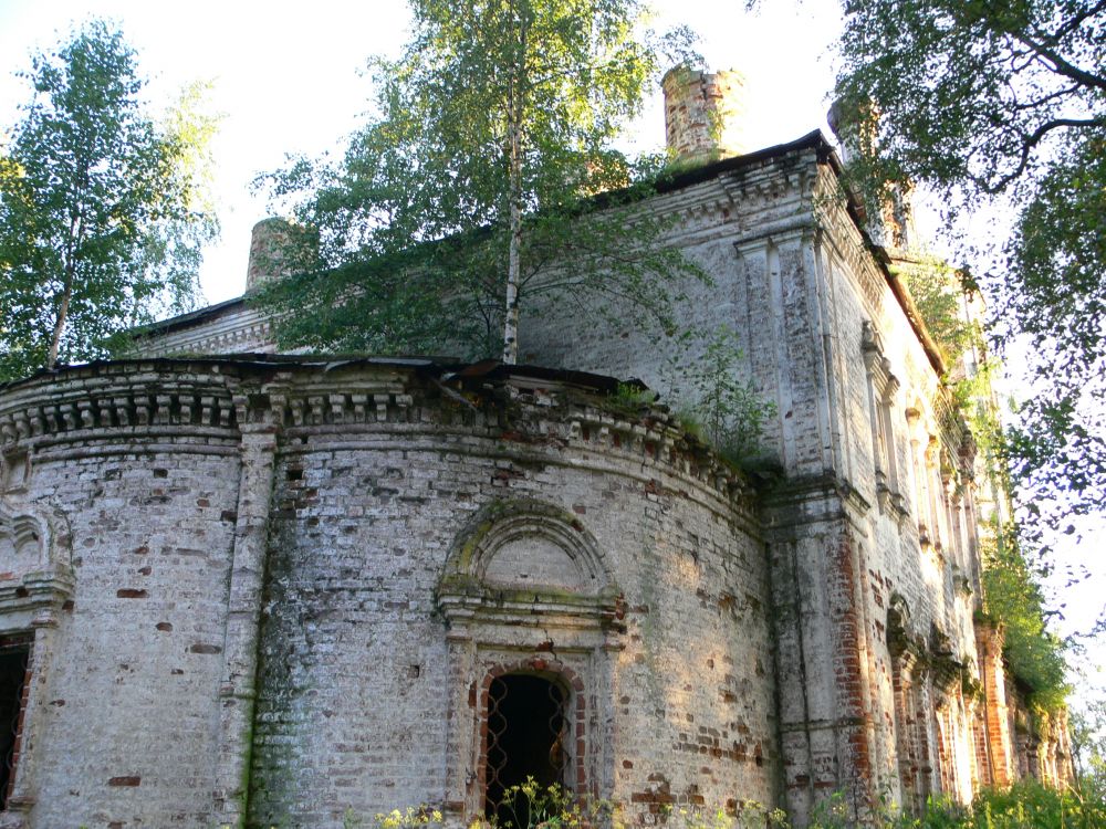 Церковь Димитрия Солунского, Широгорье (Вологодский район, Вологодская область). фасады