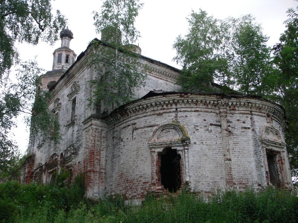 Широгорье. Церковь Димитрия Солунского. фасады