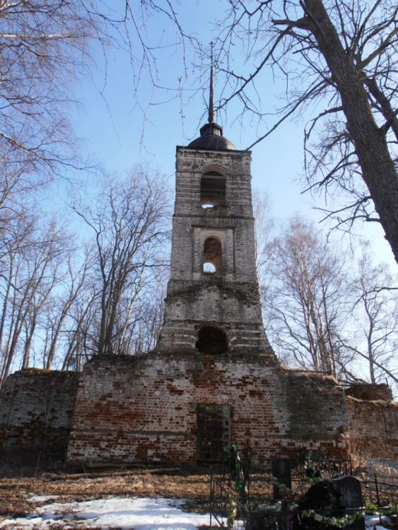 Церковь Троицы Живоначальной, Сухолжино (Вологодский район, Вологодская область). фасады