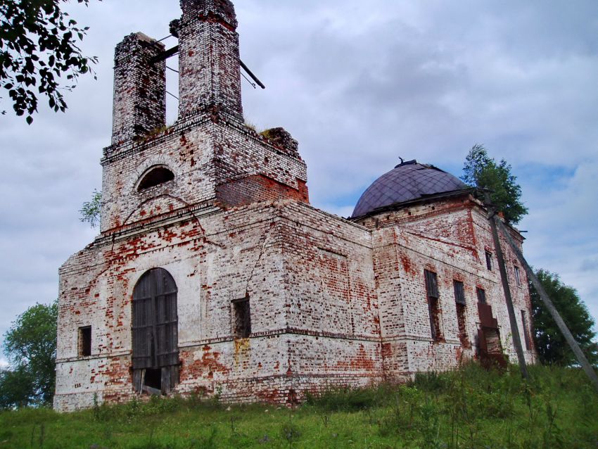 Церковь Благовещения Пресвятой Богородицы, Тютрюмово (Вологодский район, Вологодская область). фасады