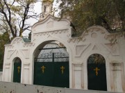 Церковь Александра Невского, въездные ворота<br>, Благодарный, Благодарненский район, Ставропольский край