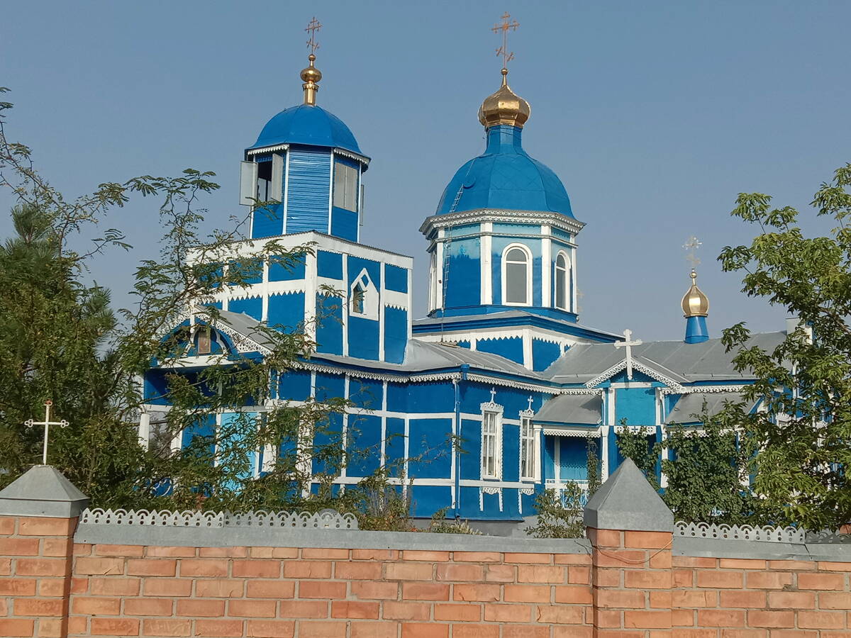 Церковь Казанской иконы Божией Матери, Алексеевское (Благодарненский район, Ставропольский край). фасады