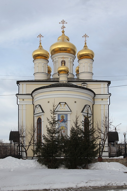 Кыштым. Церковь Николая Чудотворца. фасады, Восточный фасад
