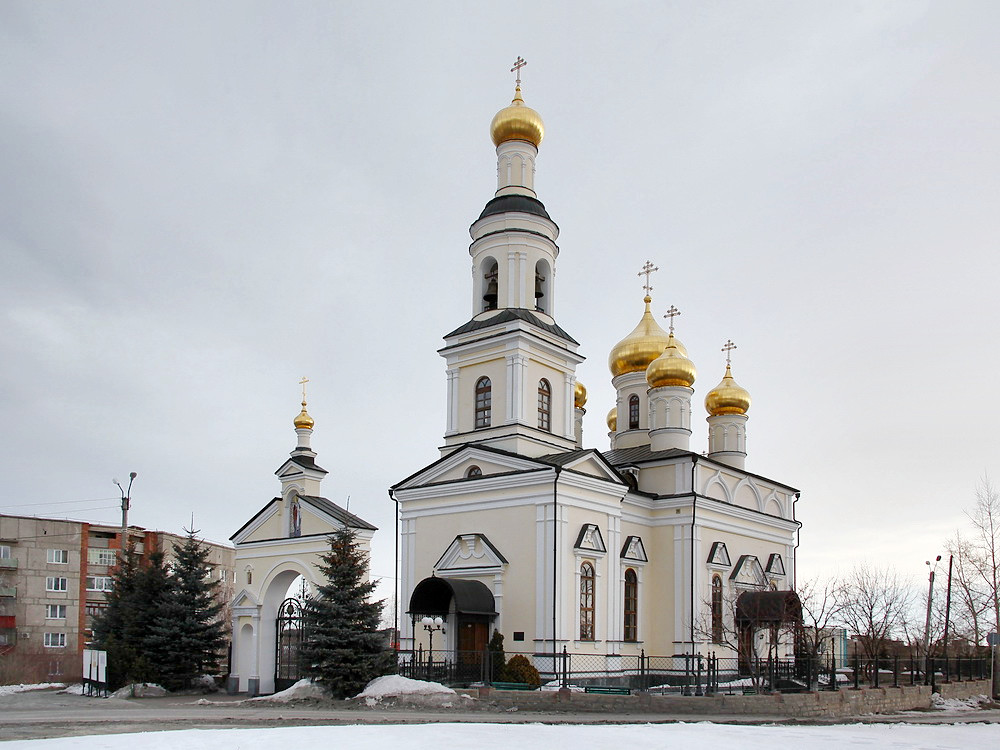 Кыштым. Церковь Николая Чудотворца. фасады, Вид с юго-запада