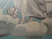 Церковь Сошествия Святого Духа, Росписи потолков: образа ангелов<br>, Кыштым, Кыштым, город, Челябинская область