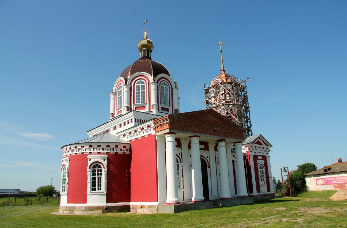 Церковь Димитрия Солунского, Болото (Горшеченский район, Курская область). фасады