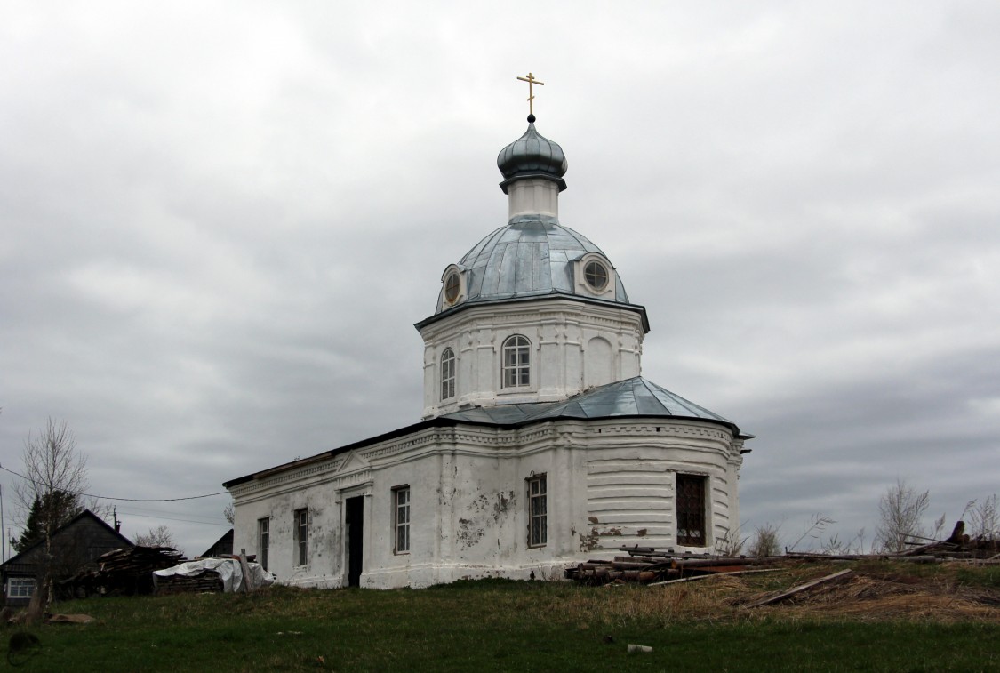 Захоломье. Церковь Вознесения Господня. фасады