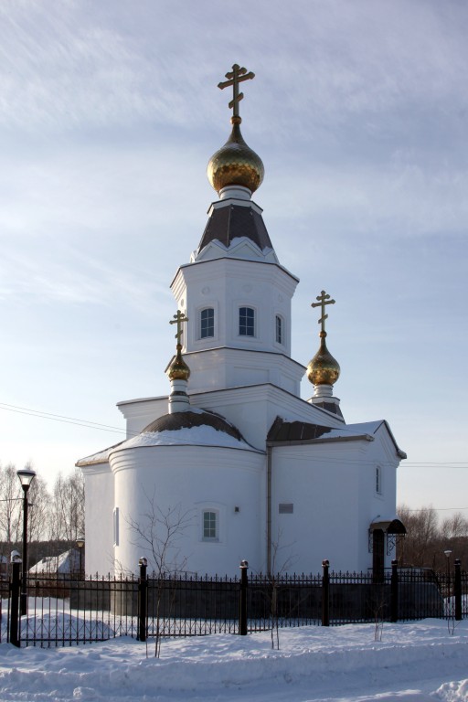 Балтым. Церковь Александра Невского. фасады, Вид с северо-востока