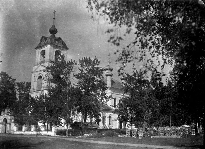 Церковь Рождества Христова, Парфеньево (Некоузский район, Ярославская область). архивная фотография, Фото 1930-х гг.