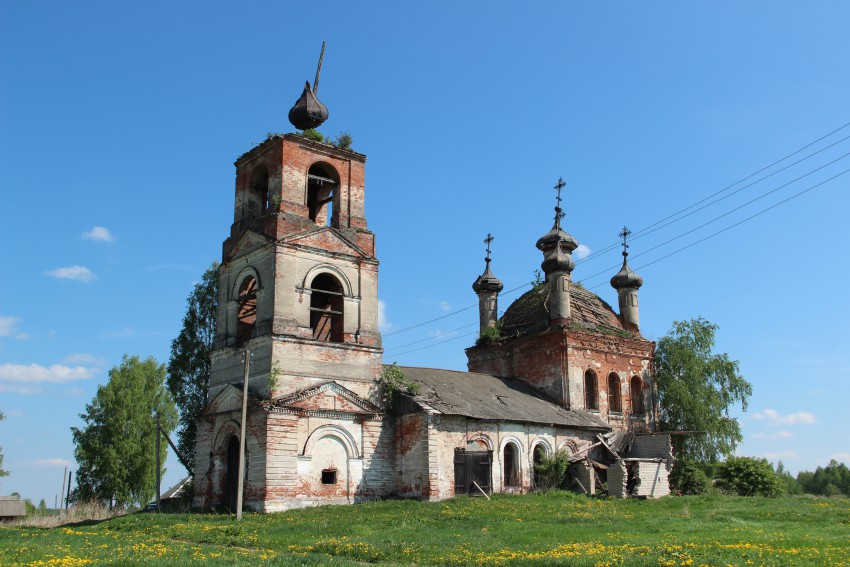 Парфеньево. Церковь Рождества Христова. фасады