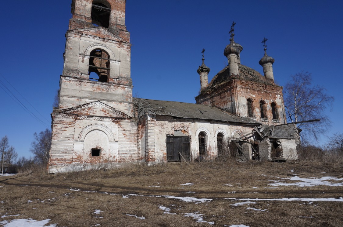 Парфеньево. Церковь Рождества Христова. фасады